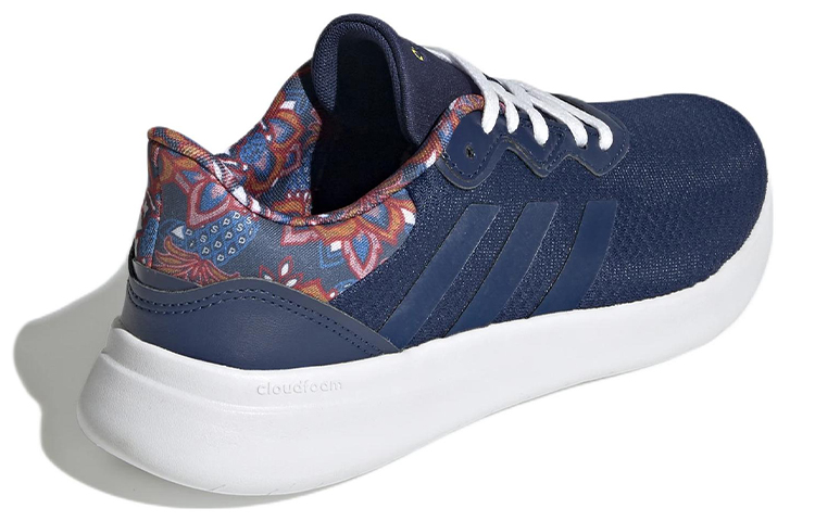 Shop adidas neo Qt Racer 3.0 舒適透氣慢跑鞋 女款 藍白