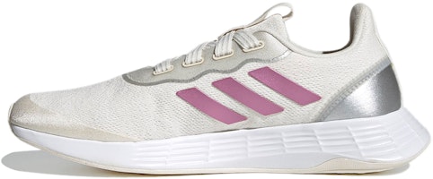 (Women) adidas QT Racer Sport 'Chalk Cherry Metallic' FY5679 (Women) adidas QT Racer Sport 'Chalk Cherry Metallic' FY5679