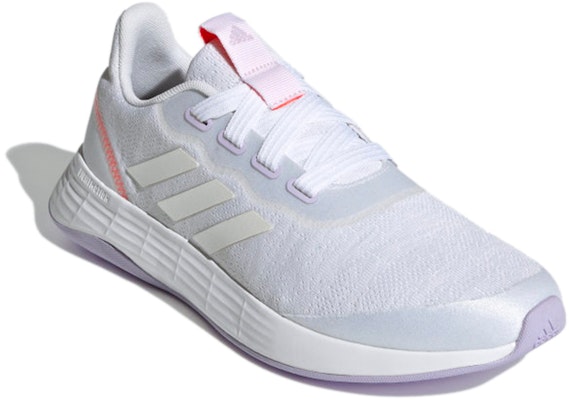 (W) adidas QT Racer Sport 'Cloud White Purple Tint' Putih Ungu Wanita GW4842 Lookbook (W) adidas QT Racer Sport 'Cloud White Purple Tint' Putih Ungu Wanita GW4842