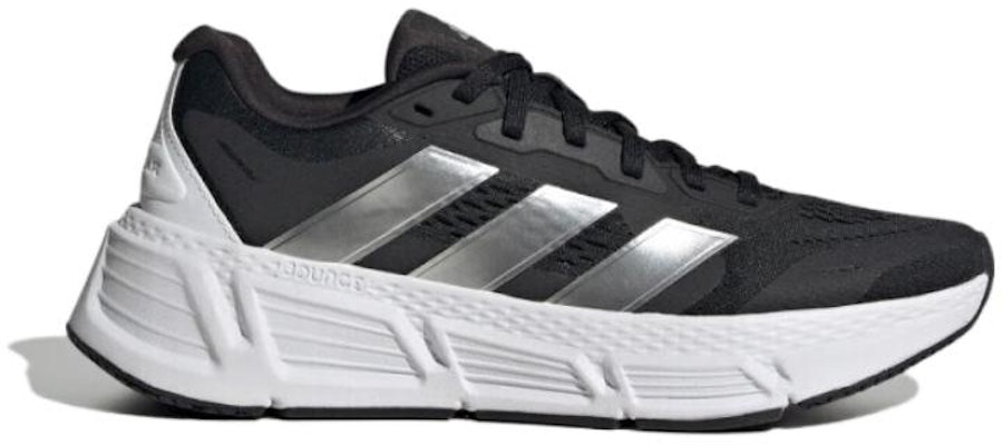 adidas Questar 2 舒適百搭 低筒 跑步鞋 女款 黑白銀色 Order adidas Questar 2 舒適百搭 低筒 跑步鞋 女款 黑白銀色