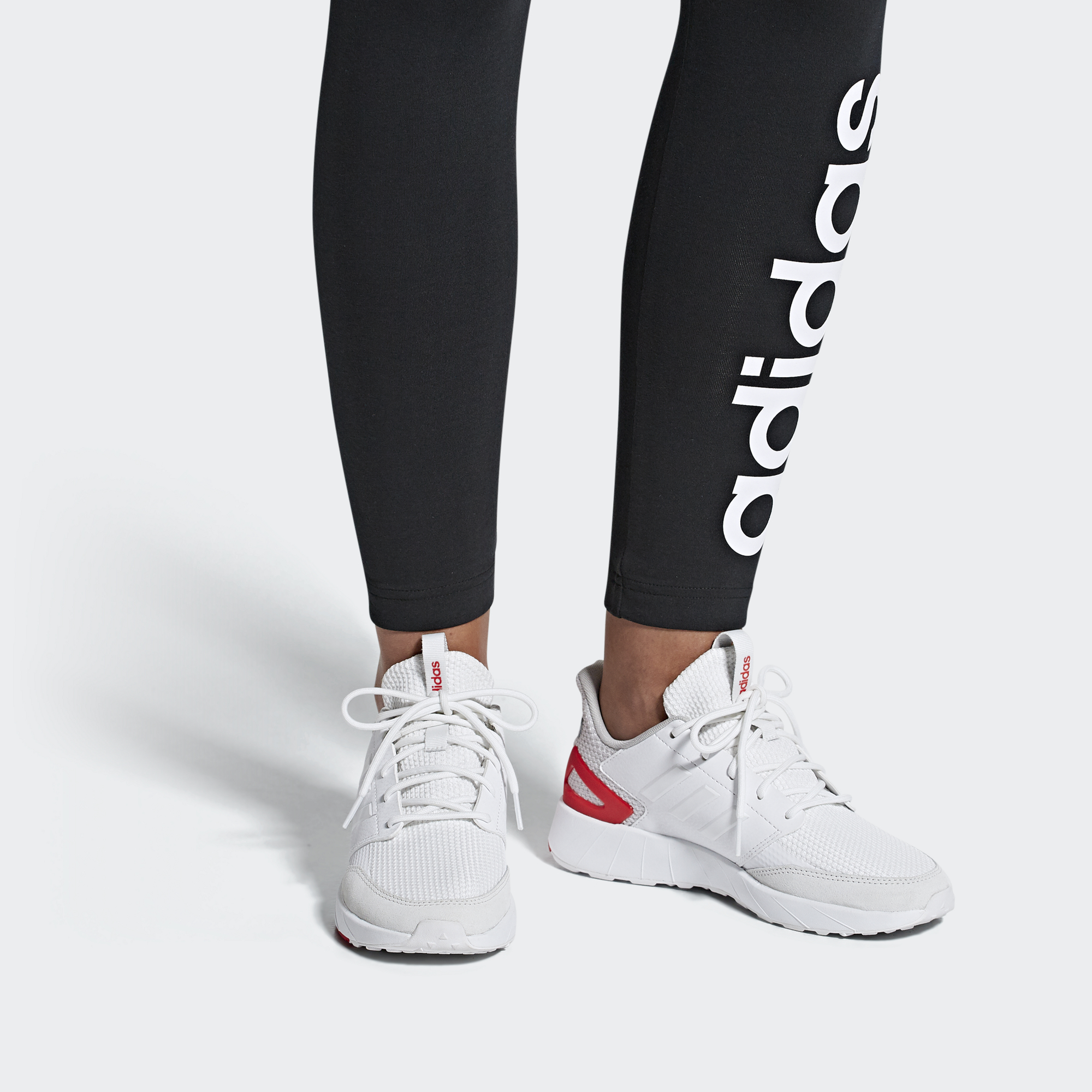 (W) adidas Questarstrike X 'Footwear White' 圖 7