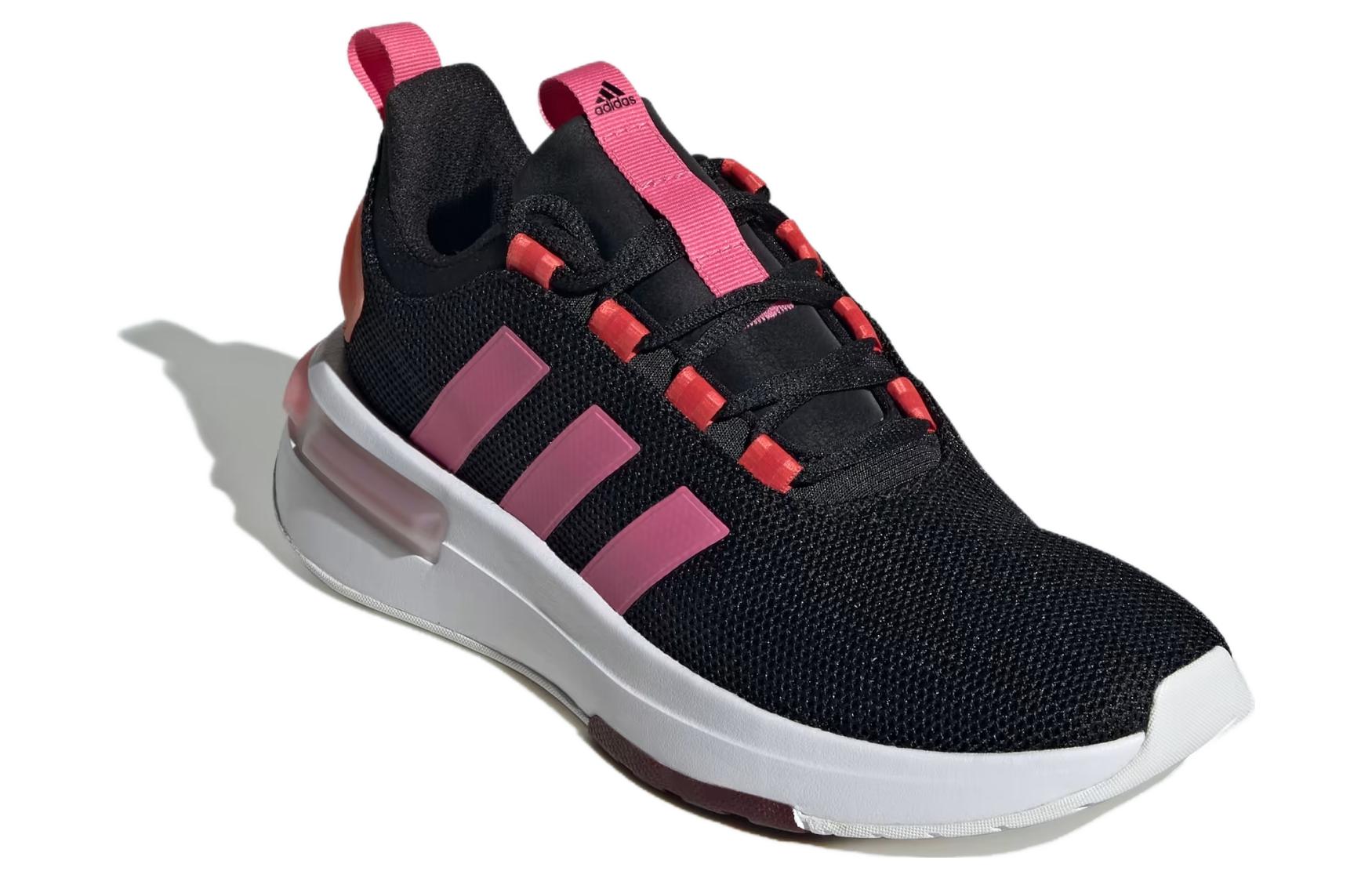 Lookbook adidas Racer Tr 23 舒適運動 防滑耐磨 低筒 跑步鞋 男女同款 黑色