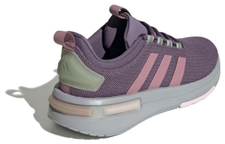 Lookbook adidas Racer Tr 23 舒適運動 防滑耐磨 低筒 跑步鞋 男女通款 紫色