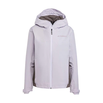 (Women) adidas RAIN RDY Waterproof Windproof Breathable Silver Rain Jacket IY0094