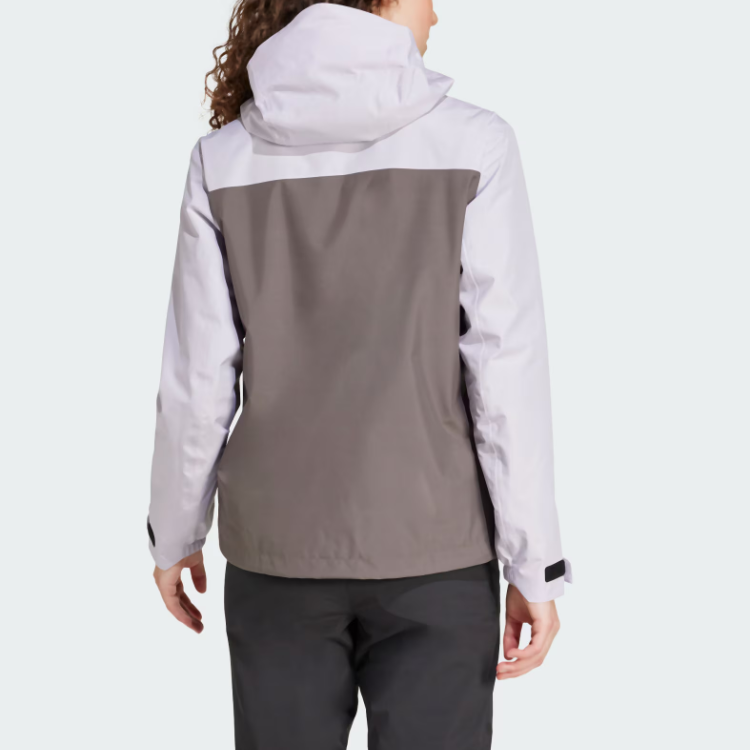 (Women) adidas RAIN RDY Waterproof Windproof Breathable Silver Rain Jacket IY0094 圖 4