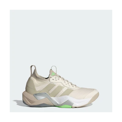 (W) Adidas RapidMove ADV 2 Training Shoes Chalk White/Beige/Lime Burst