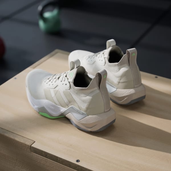 Details for (W) Adidas RapidMove ADV 2 訓練鞋 白色/米色/萊姆綠 JS3171