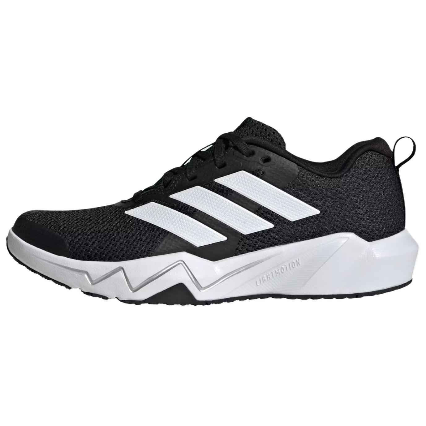 (Women) adidas Rapidmove Go Training Shoes Black White Comfortable & Breathable. JQ3953