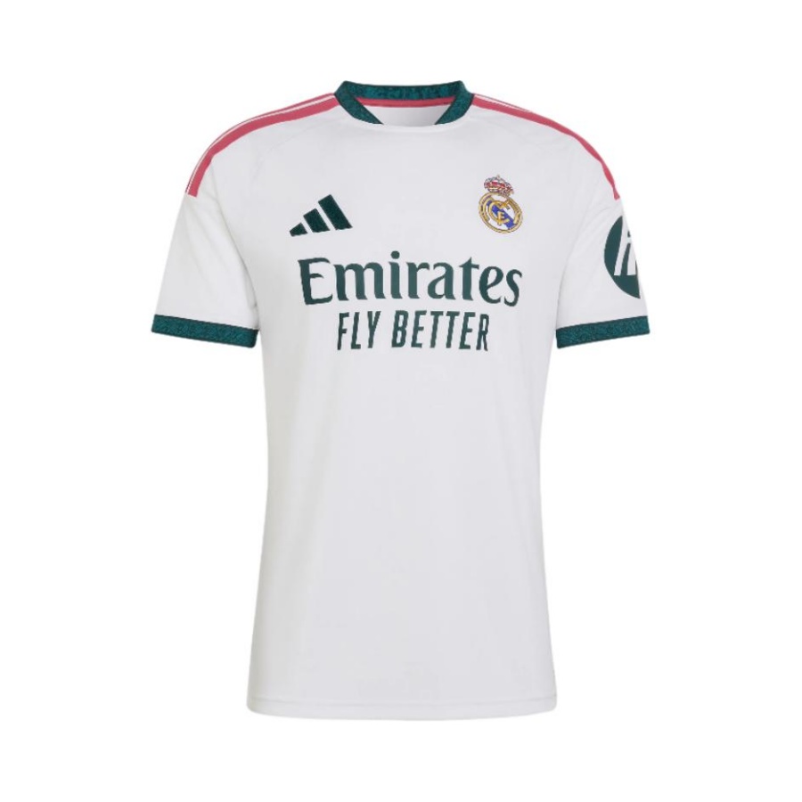 adidas Real Madrid 26/27 Home Jersey Fan Edition Short Sleeve Football Shirt JZ7206