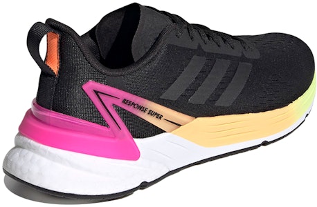 adidas Response Super 女款 黑粉黃 Shop adidas Response Super 女款 黑粉黃
