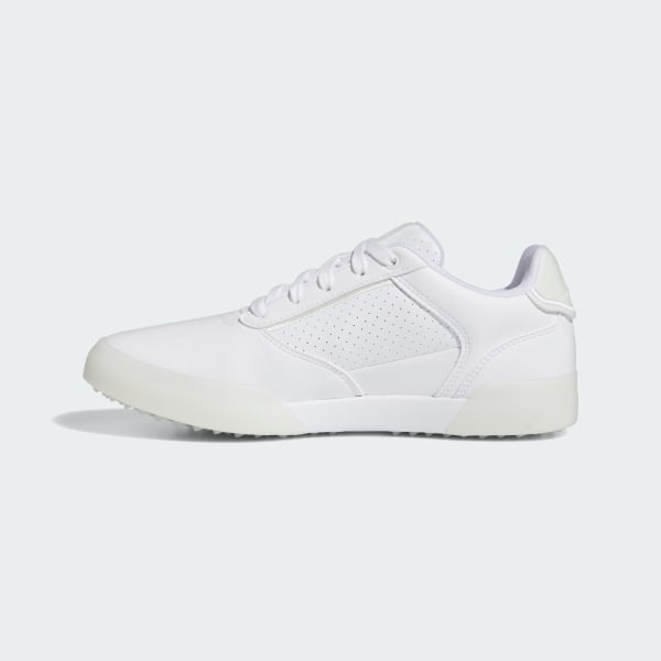 Details for (Women) Adidas Retro Cross Spikeless Golf Shoes Cloud White/Crystal Jade/Off White IE8291