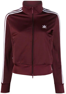 (W) adidas 復古標誌高領拉鍊運動外套 酒紅色 IB7406 Buy (W) adidas 復古標誌高領拉鍊運動外套 酒紅色 IB7406