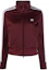 Order (W) adidas 復古標誌高領拉鍊運動外套 酒紅色 IB7406
