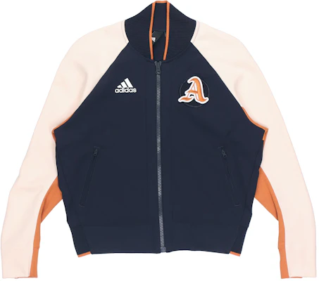 (Women) adidas Retro Style Long-Sleeve Jacket - Dark Blue DX8420 Order (Women) adidas Retro Style Long-Sleeve Jacket - Dark Blue DX8420