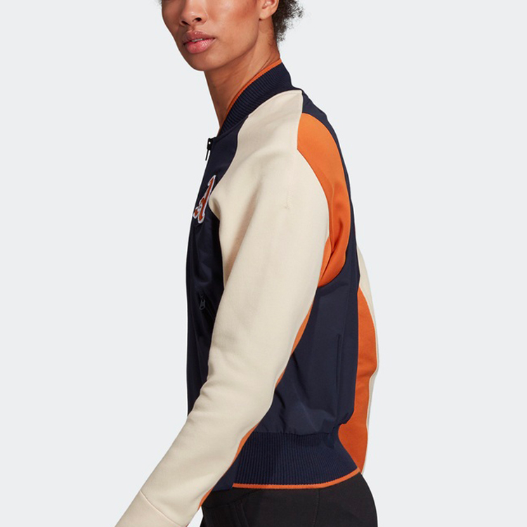 (Women) adidas Retro Style Long-Sleeve Jacket - Dark Blue DX8420 圖 6