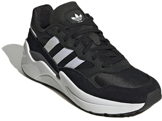 (Women) adidas Retropy Adisuper 'Black White' GY6822 Lookbook (Women) adidas Retropy Adisuper 'Black White' GY6822