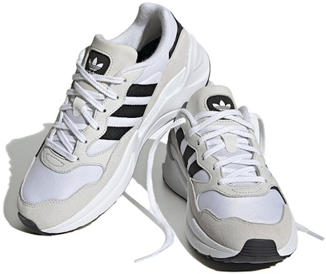 (Women) adidas Retropy Adisuper 'White Black' HP9625 Lookbook (Women) adidas Retropy Adisuper 'White Black' HP9625