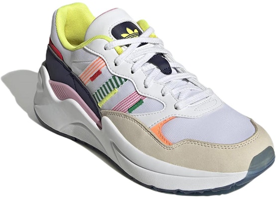 (Women) adidas Retropy Adisuper 'White Multi-Color' GW9754 Lookbook (Women) adidas Retropy Adisuper 'White Multi-Color' GW9754