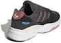 Shop (W) adidas Retropy F90 'Carbon Blush' - Kasut Retro Wanita Warna Karbon dan Merah Jambu HP9627