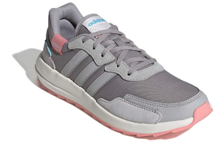 Order adidas neo Retrorun 復古低筒運動休閒鞋 女款 灰粉