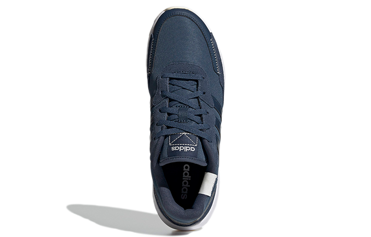 (W) adidas Retrorun Crew Navy White 圖 5