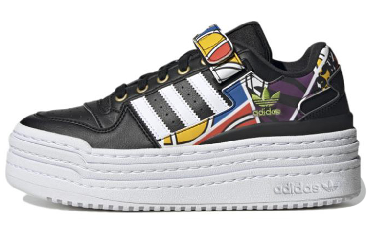 (W) adidas Rich Mnisi Originals Triple Platforum Lo 'Black and White'