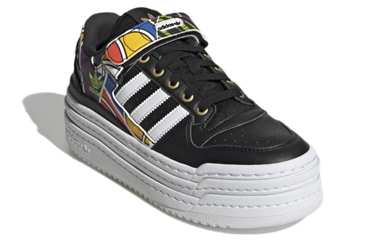 (W) adidas Rich Mnisi Originals Triple Platforum Lo 'Black and White' 圖 3