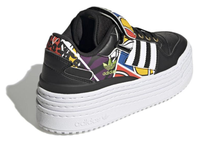 (W) adidas Rich Mnisi Originals Triple Platforum Lo 'Black and White' 圖 4