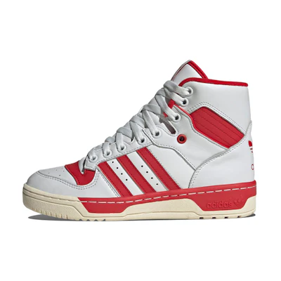 (W) adidas Rivalry High 'White Scarlet'