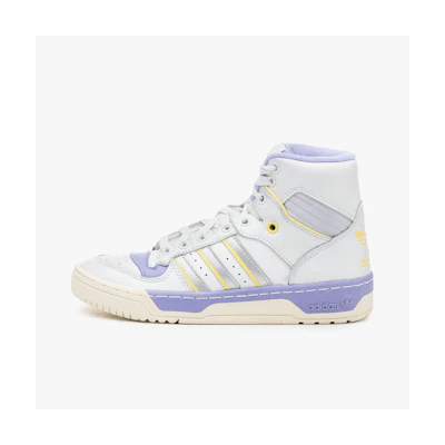 (W) adidas Rivalry High 'White Silver Lilac'