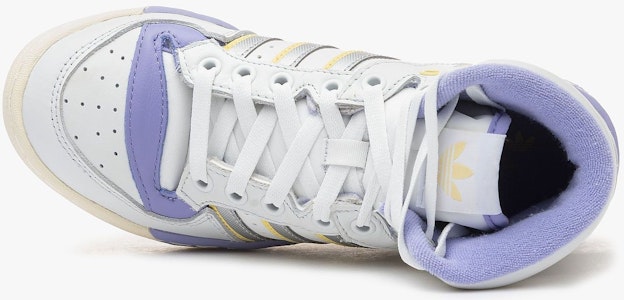 (W) adidas Rivalry High 'Blanco Plata Lila' HQ4428 Shop (W) adidas Rivalry High 'Blanco Plata Lila' HQ4428