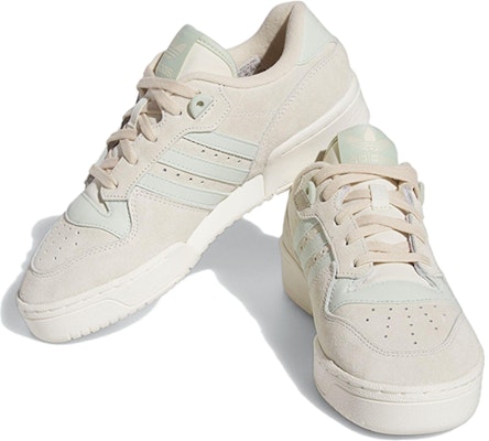 (Women) adidas Rivalry Low 'Cream Linen Green' IF5179 Lookbook (Women) adidas Rivalry Low 'Cream Linen Green' IF5179