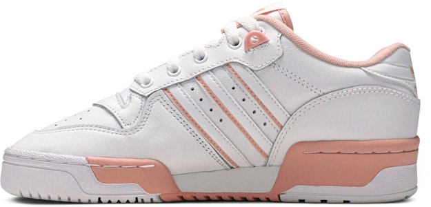 adidas originals Rivalry Low 防滑耐磨 低筒 板鞋 女款 粉色 Lookbook adidas originals Rivalry Low 防滑耐磨 低筒 板鞋 女款 粉色