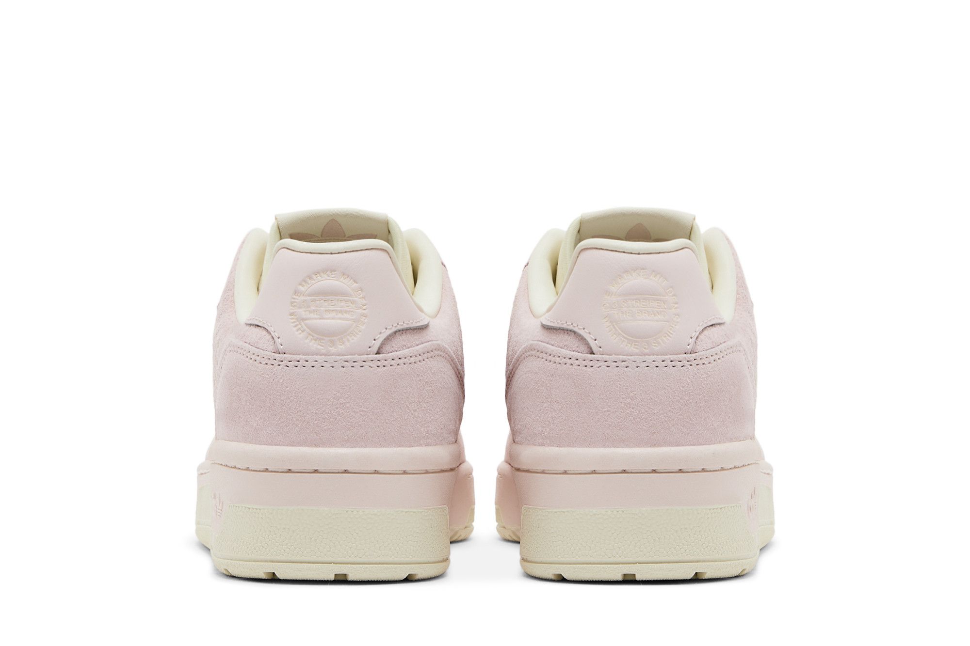 Sizing adidas originals Rivalry 舒適百搭 減震透氣 低幫 板鞋 女款 粉白