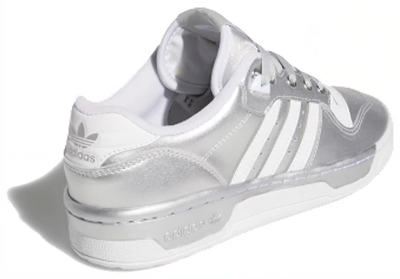 (W) adidas Rivalry Low 'Plateado Metálico' EE5930 Lookbook (W) adidas Rivalry Low 'Plateado Metálico' EE5930
