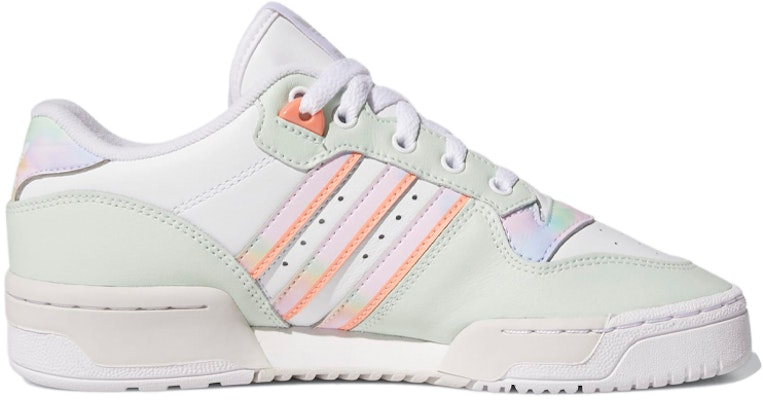 adidas originals Rivalry Low 低幫 板鞋 女款 白綠橙 Order adidas originals Rivalry Low 低幫 板鞋 女款 白綠橙