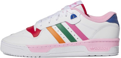(Women) adidas Rivalry Low 'White Multi-Color' ID9762 (Women) adidas Rivalry Low 'White Multi-Color' ID9762