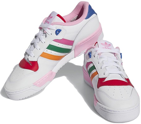 (W) adidas Rivalry Low 'Putih Multi-Warna' ID9762 Lookbook (W) adidas Rivalry Low 'Putih Multi-Warna' ID9762