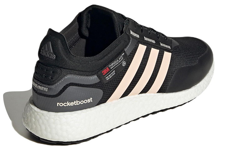 Shop (W) adidas Rocket Boost 'Hitam Merah Muda' HQ7213