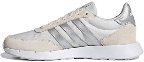 (Women) adidas Run 60s 2.0 'Chalk Silver Metallic' FZ0959 (Women) adidas Run 60s 2.0 'Chalk Silver Metallic' FZ0959