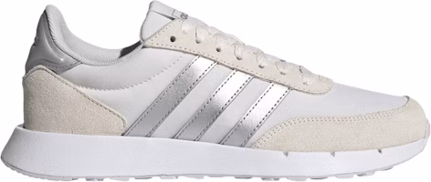 (Women) adidas Run 60s 2.0 'Chalk Silver Metallic' FZ0959 (Women) adidas Run 60s 2.0 'Chalk Silver Metallic' FZ0959