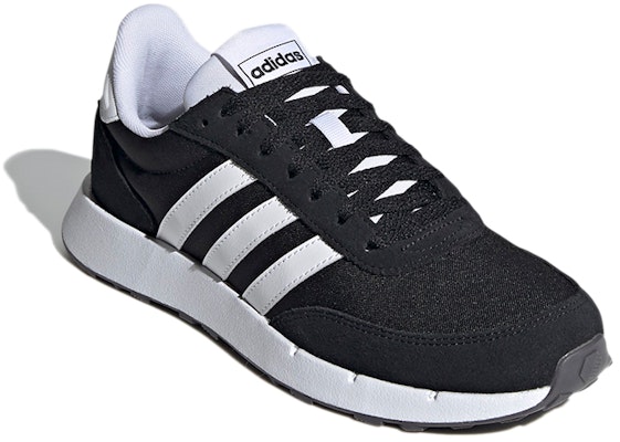 (Women) adidas Run 60s 2.0 'Core Black White' FZ0958 Lookbook (Women) adidas Run 60s 2.0 'Core Black White' FZ0958