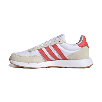 (W) adidas Run 60s 2.0 'White Crew Red'