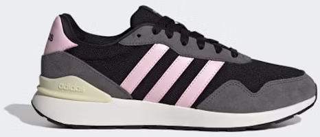 (Women) adidas RUN 60s 4.0 Sneakers Core Black/Clear Pink/Carbon JR7485 (Women) adidas RUN 60s 4.0 Sneakers Core Black/Clear Pink/Carbon JR7485