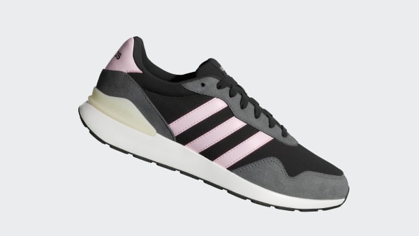 Order (W) adidas RUN 60s 4.0 Sneakers Zwart/Roze/Carbon JR7485