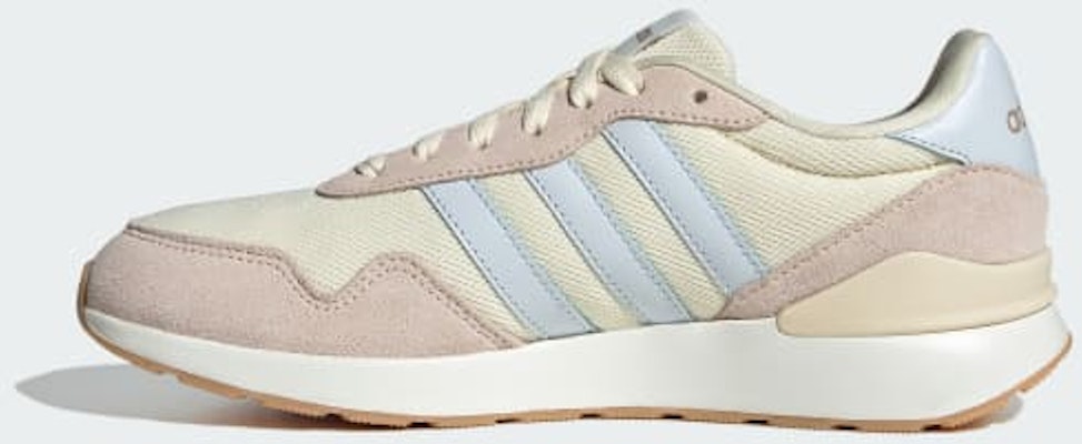 (W) Adidas Run 60s 4.0 Warm Vanilla/Halo Blue/Wonder Quartz Sneakers JS1014 Details for (W) Adidas Run 60s 4.0 Warm Vanilla/Halo Blue/Wonder Quartz Sneakers JS1014