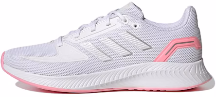 (Women) adidas Run Falcon 20 Wear-resistant Breathable White GV9571 (Women) adidas Run Falcon 20 Wear-resistant Breathable White GV9571