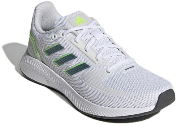 (Women) adidas Run Falcon 2.0 'White Signal Green' H04521 Lookbook (Women) adidas Run Falcon 2.0 'White Signal Green' H04521