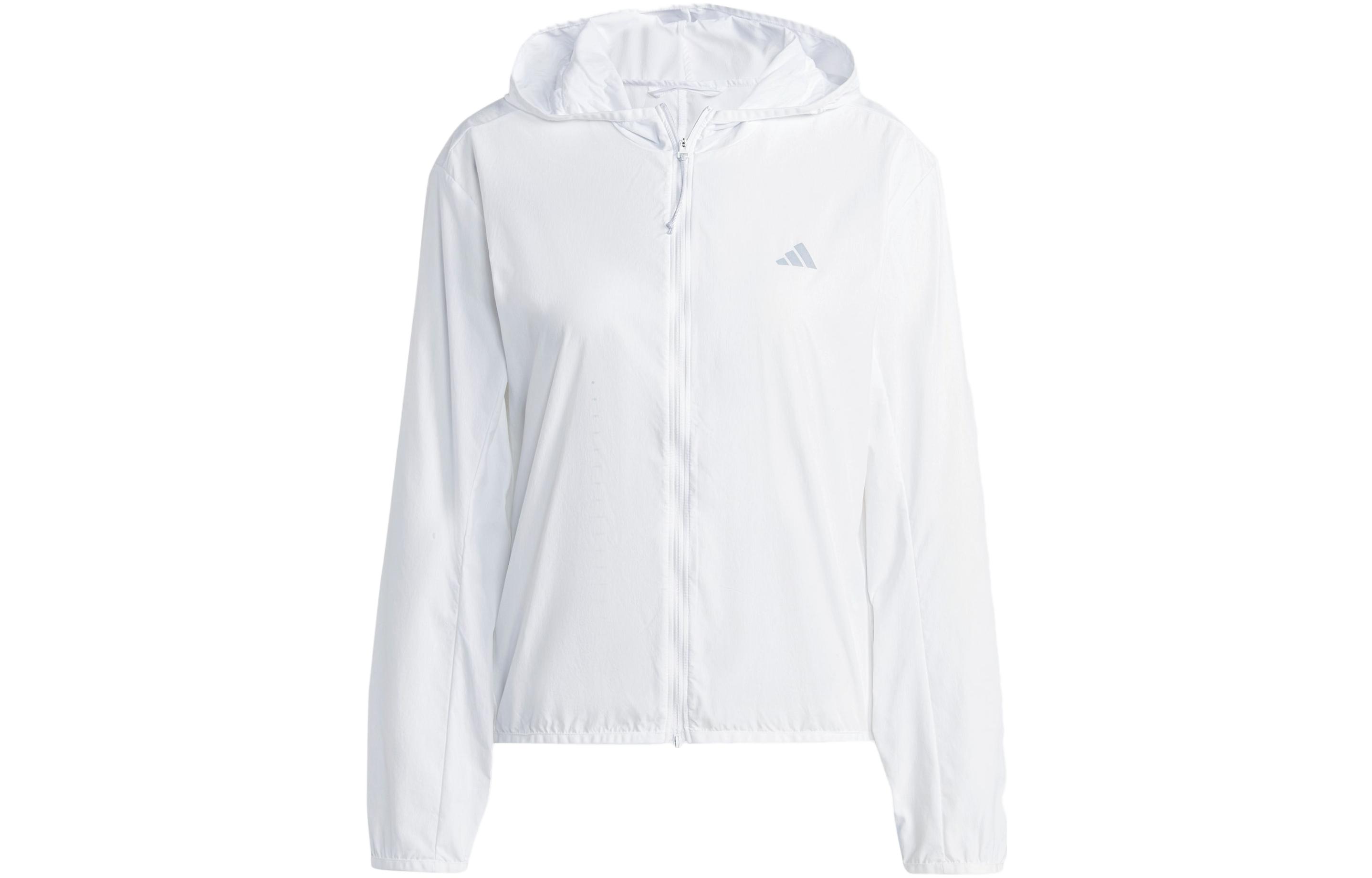 Order (W) adidas Run It 風衣 白色運動外套 簡約徽標設計 HR9912