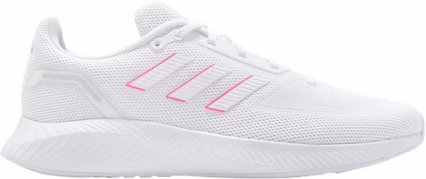 (Women) adidas Runfalcon 2.0 'White Screaming Pink' FY9623 (Women) adidas Runfalcon 2.0 'White Screaming Pink' FY9623